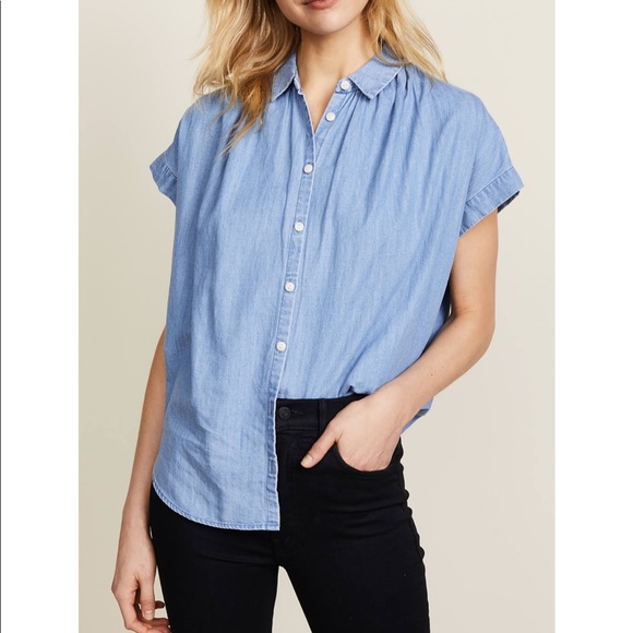 Madewell Denim Buttondown - Picture 1 of 6